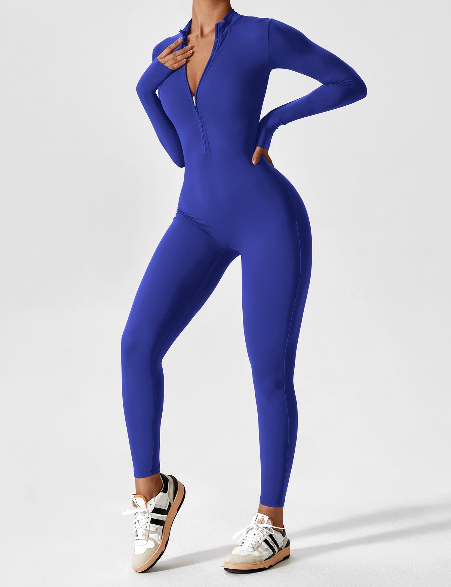 Evalina - Zipper Jumpsuit