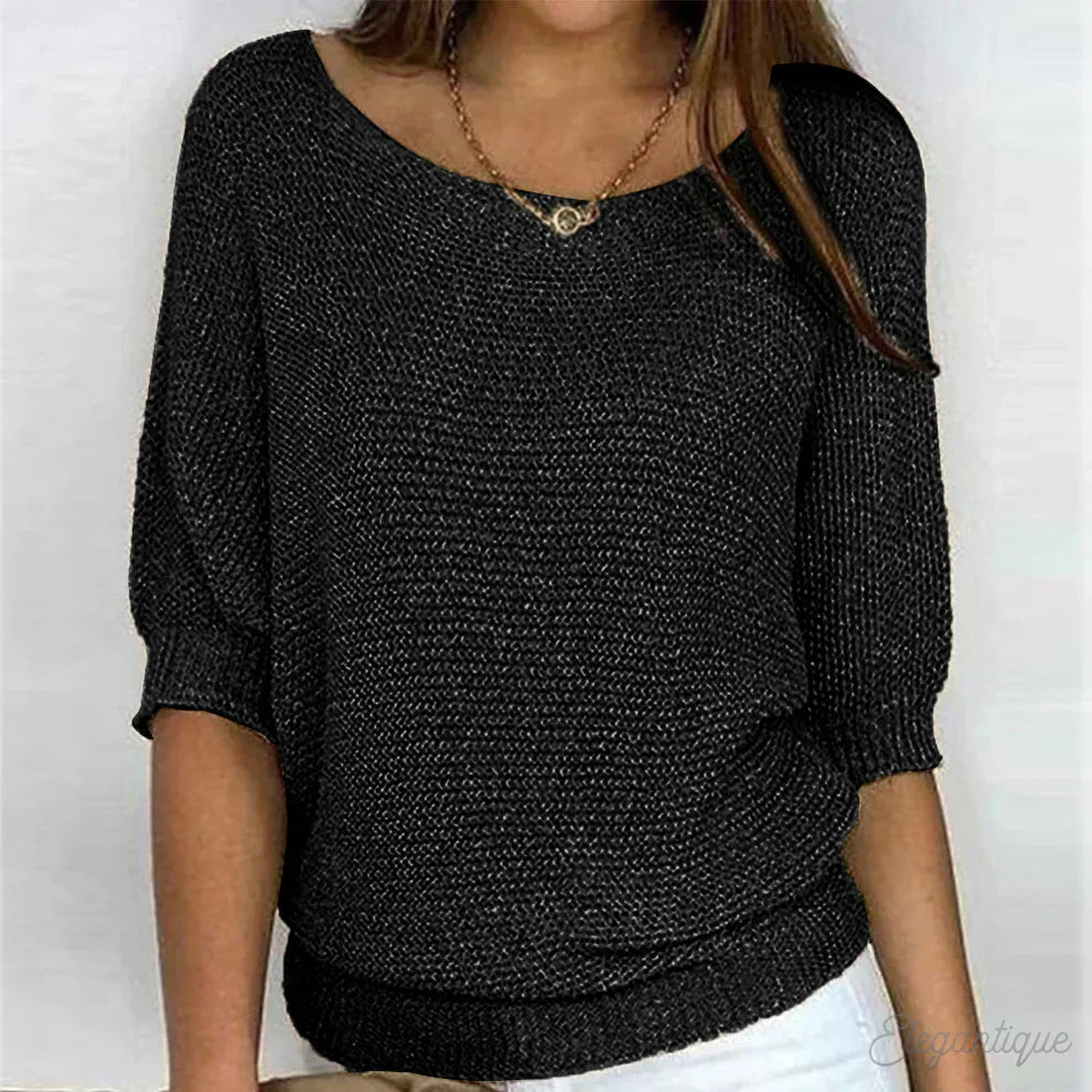 Zaphina - Relaxed Knit Top